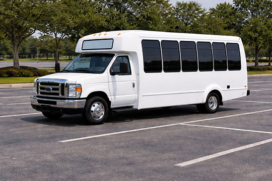 20-passenger minibus available for charter in Napa, CA